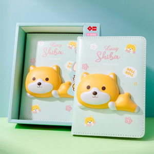 SQUISHY mini jegyzetfüzet Doggy 96 oldalas-10